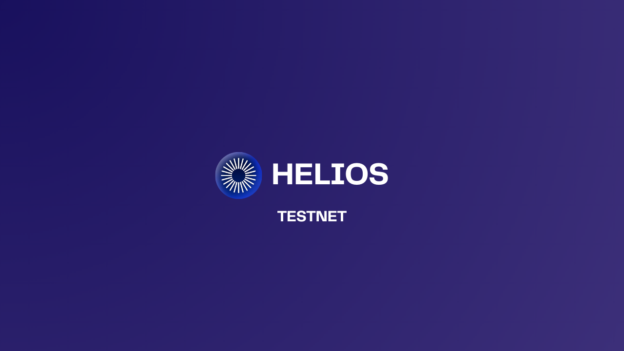 How to Participate in the Helios Testnet